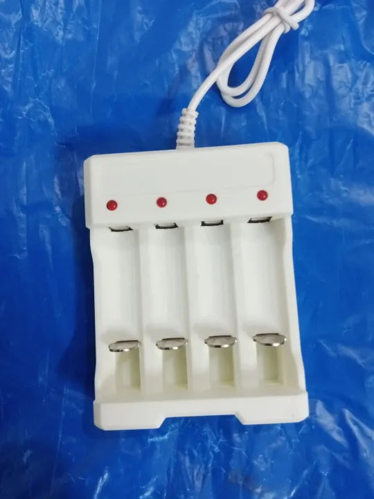 Cell Charger 3 and 4 Slots 3 & 4 Cell charger For AA and AAA Size DC5V2A NiCd-NiMH Battery Charger 3 & 4-slot Intelligent Battery Charger With LED 3 & 4 Slots Independent Charging 3 & 4 Channels USB NiCd-NiMH Battery Smart Charger Safe Protections